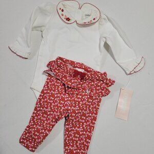 Gymboree Adorable Fox NWT 0-3 month Pants & 3-6 month Bodysuit set.Mixed Bin Z27